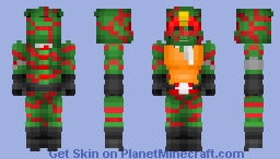 Kamen Rider Amazon | Kamen Rider Minecraft Skin