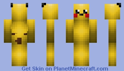 Pikachu Minecraft Skin