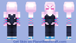 Spider-Gwen | Spider-Man Minecraft Skin