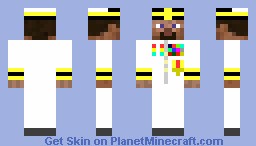 Fleet Admiral of The United Sates Navy Minecraft Skin