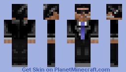 Secret Agent Minecraft Skin