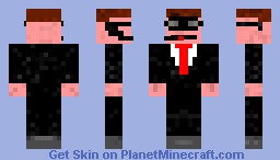 Agent Minecraft Skin