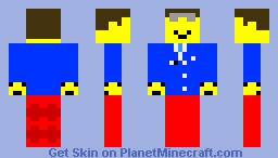 Lego Airport Worker Minecraft Skin