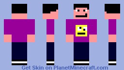 SlyFoxHound Crazy Face Minecraft Skin
