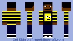 Striped CF Minecraft Skin