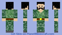 Sgt. Minecraft Minecraft Skin