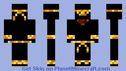 BLAZE ninja (using my ninja#1 as a template) Minecraft Skin