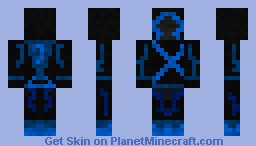 Blue Mage Minecraft Skin