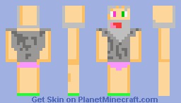 Crazy Naked Minecraft Skin