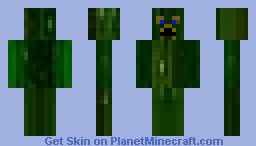 Green creeper Minecraft Skin