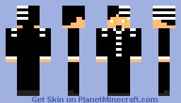 Death the Kid: Soul Eater Minecraft Skin