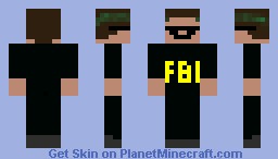 FBI Minecraft Skin