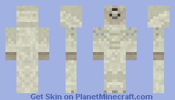 (Skyrim)Frost Troll Minecraft Skin