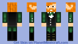 Ginger Man Minecraft Skin