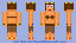 Hula Girl Minecraft Skin