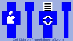 I POD (Blue) (Contest entry) Minecraft Skin