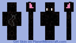 Kuro (Cat Form) (from Servamp) Minecraft Skin