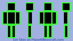 Lime Man Minecraft Skin