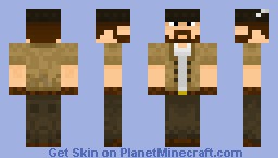 Happy Farmer Minecraft Skin