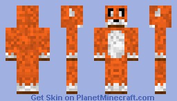 Fox Furry Minecraft Skin