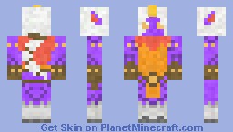 League of legend- Soraka the starchild Minecraft Skin