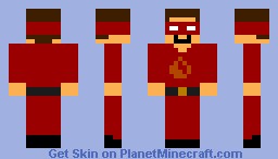 Magma Man Minecraft Skin