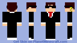 AceLeach F.B.I Minecraft Skin