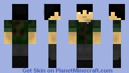 Basic Zombie Survivor Minecraft Skin
