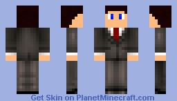 Secret Agent Minecraft Skin