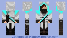 Neon Hunter Minecraft Skin