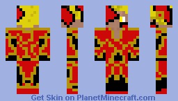 Red Body Minecraft Skin