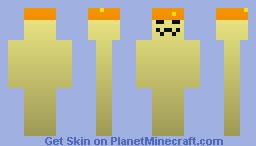 Orange Mushroom Minecraft Skin