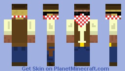 Western outlaw Minecraft Skin