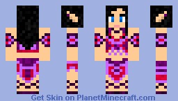 Purple High Elf Minecraft Skin