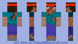 Rambo - Steve Style! Minecraft Skin
