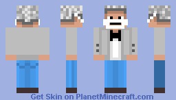 Old Mayor In Tuxedo (Cheppa Town) Minecraft Skin