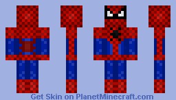Spider Man Minecraft Skin