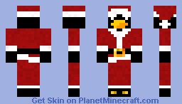 Santa Penguin Minecraft Skin