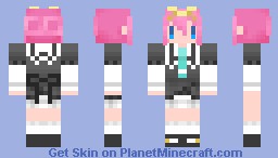 Sharo`s winter dress -milky holmes- Minecraft Skin