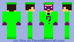 Skin series #8-Riddler? Minecraft Skin