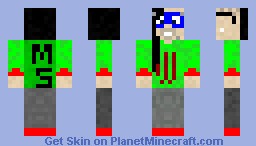 Skrillex Minecraft Skin