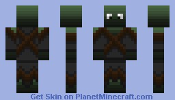 Slime Hunter Minecraft Skin