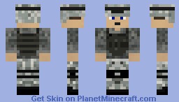 US Spec. Ops. Marine Urban (No balaclava) Minecraft Skin