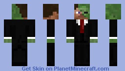 SteveZombie © MrSamCraft Minecraft Skin