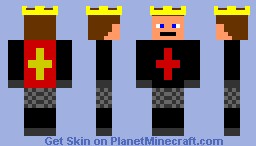 The King (Black) Minecraft Skin
