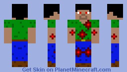 The infection begins... Minecraft Skin