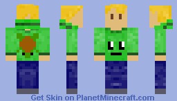 Turtle Lover - Dedicated to funkyfrog (plz give feedback! :D ) Minecraft Skin