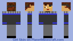 Vulcan Fed Science Officer Minecraft Skin