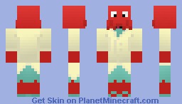 Zoidberg Minecraft Skin