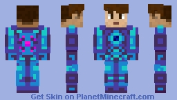 G2ytq's Zero Suit with a nucleus Minecraft Skin